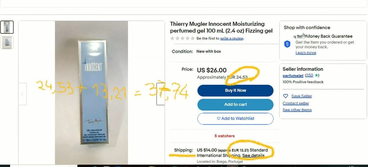 Vendora TIERRY MUGLER "INNOCENT" ΑΦΡΩΔΕΣ ΤΖΕΛ ΣΩΜΑΤΟΣ - Image 5