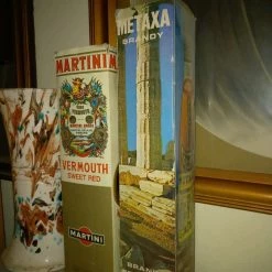 Vendora ΠΑΛΙΑ ΠΟΤΑ ΣΦΡΑΓΙΣΜΕΝΑ MARTINI & BRANDY