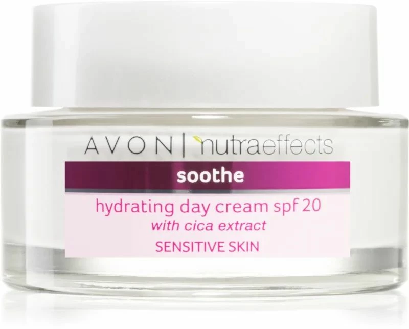 Vendora Avon Nutra Effects Soothe Ενυδατικη κρεμα ημερας με ΔΠ.20
