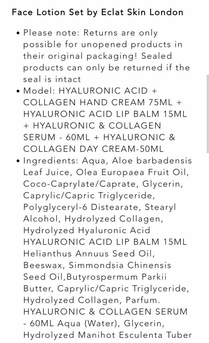 Vendora σετ κρεμες προσώπου - Image 2