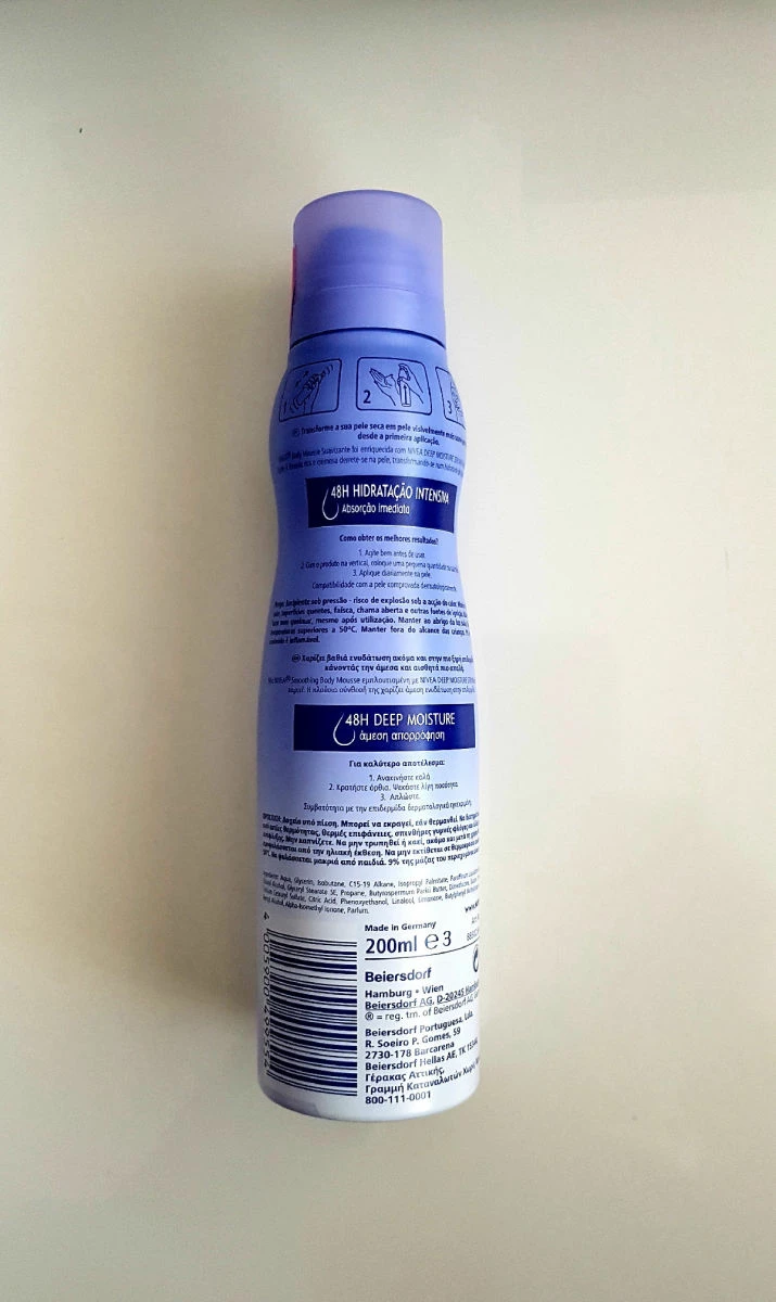 Vendora NIVEA BODY MOUSSE - DEEP MOISTURE SERUM - Image 3