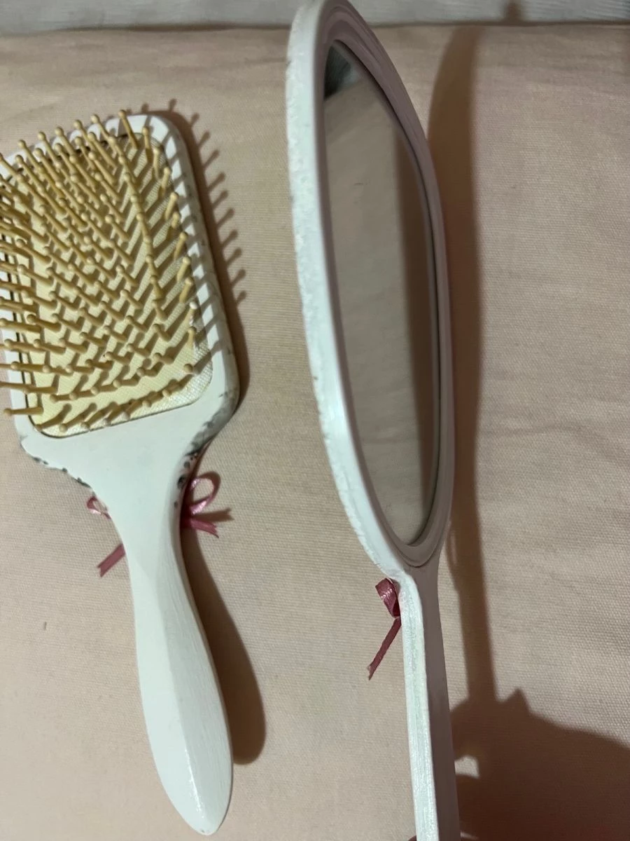 Vendora Σετ χτένα μαλλιών και καθρέφτης - Image 2