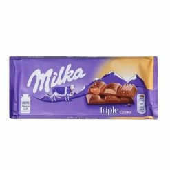 Vendora ΣΟΚΟΛΑΤΑ MILKA TRIPLE CARAMELLA 90gr