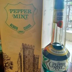 Vendora Σπάνιο Μπουκάλι Συλλεκτικό Αντίκα "Pepper Mint - Achata Claus"