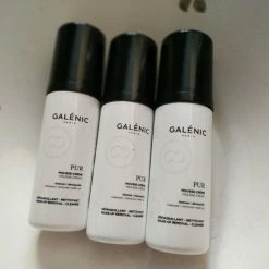 Vendora Galenic Pur Mousse-Creme 3x 50ml Travel Size Αφρός Καθαρισμού & Ντεμακιγιάζ για το Πρόσωπο