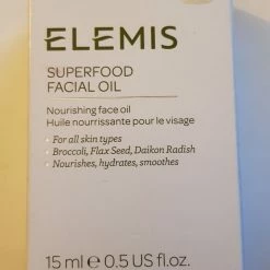 Vendora ELEMIS SUPERFOOD FACIAL OIL, 15ml (Καινούργιο στο κουτί του) Δώρο.100% αυθεντικό!