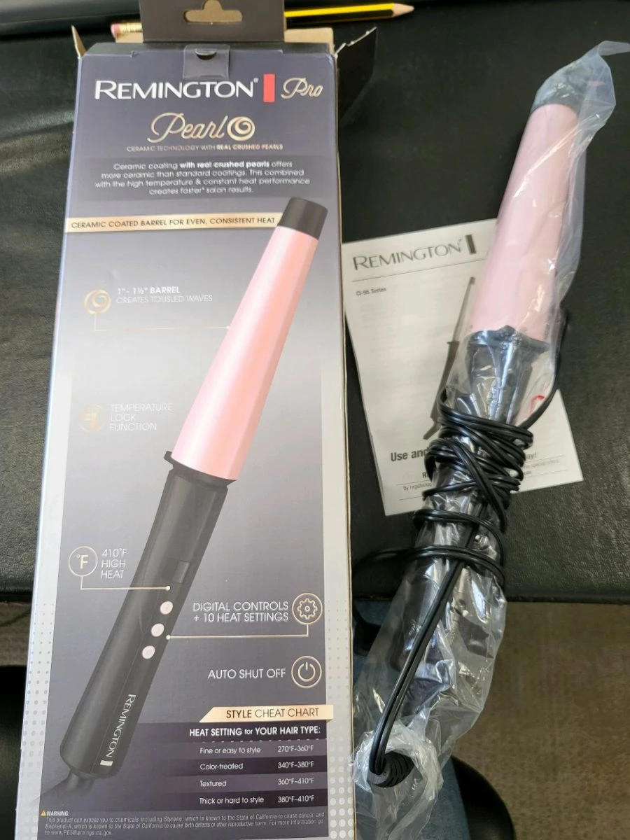 Vendora Ψαλίδι μαλλιών για μπούκλες Remington Pro, κεραμικο, καινούριο που δεν έχει χρησιμοποιηθεί - Image 5