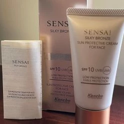Vendora Sensai Silky Bronze SPF 10 αντηλιακή κρέμα προσώπου 50ml RRP 95 €