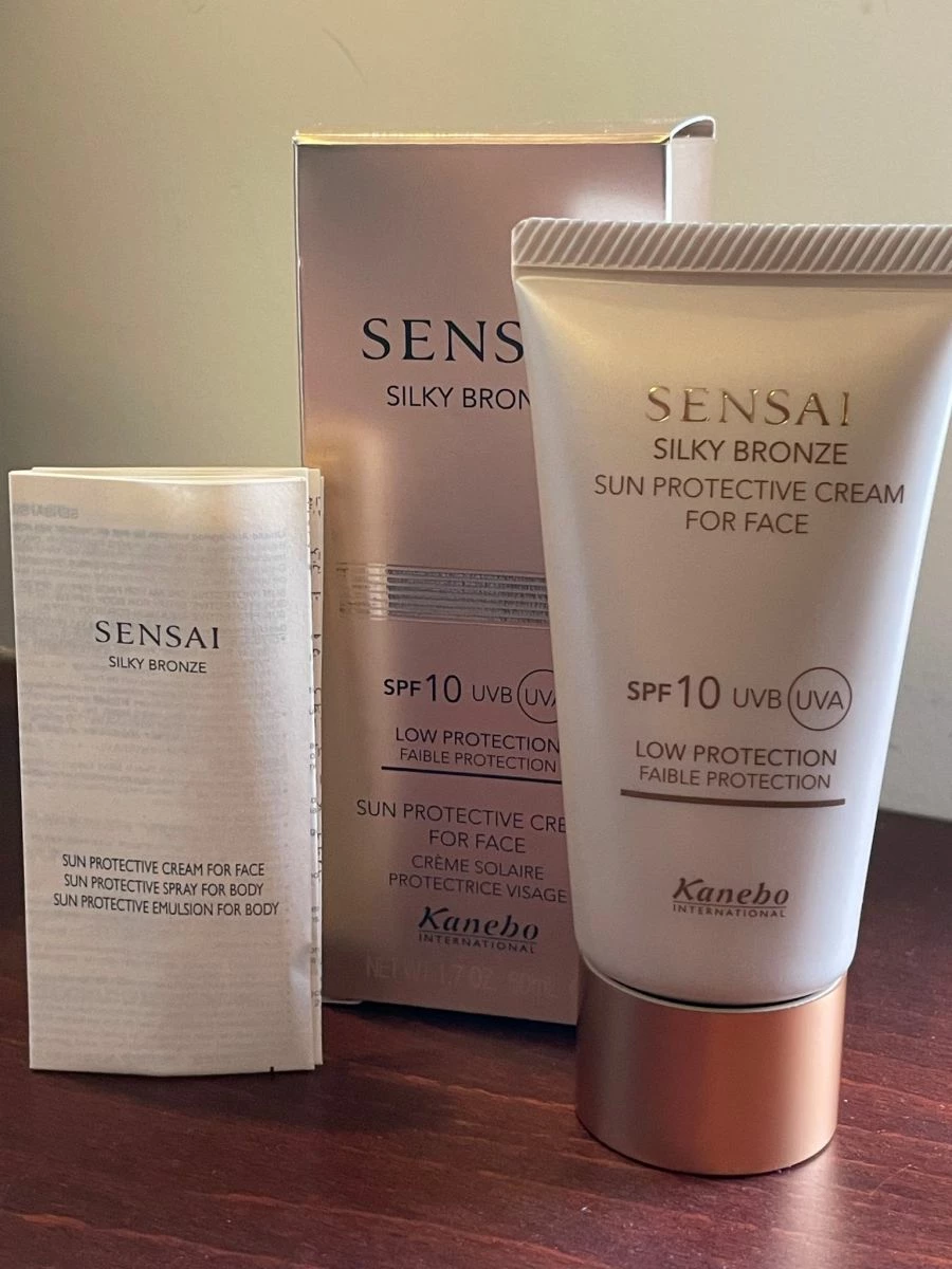 Vendora Sensai Silky Bronze SPF 10 αντηλιακή κρέμα προσώπου 50ml RRP 95 €