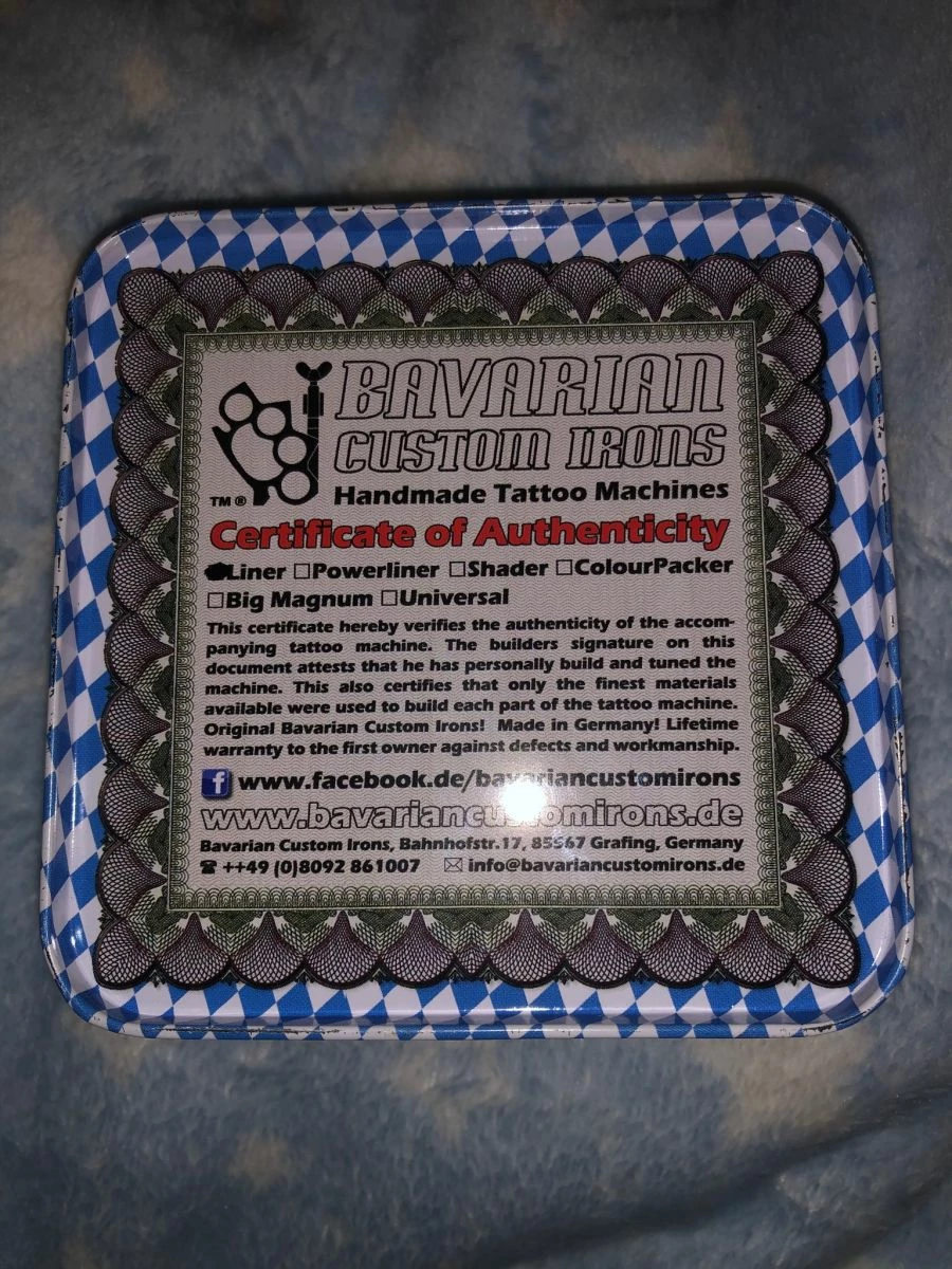 Vendora BAVARIAN μοτερακι για τατουαζ - Image 3