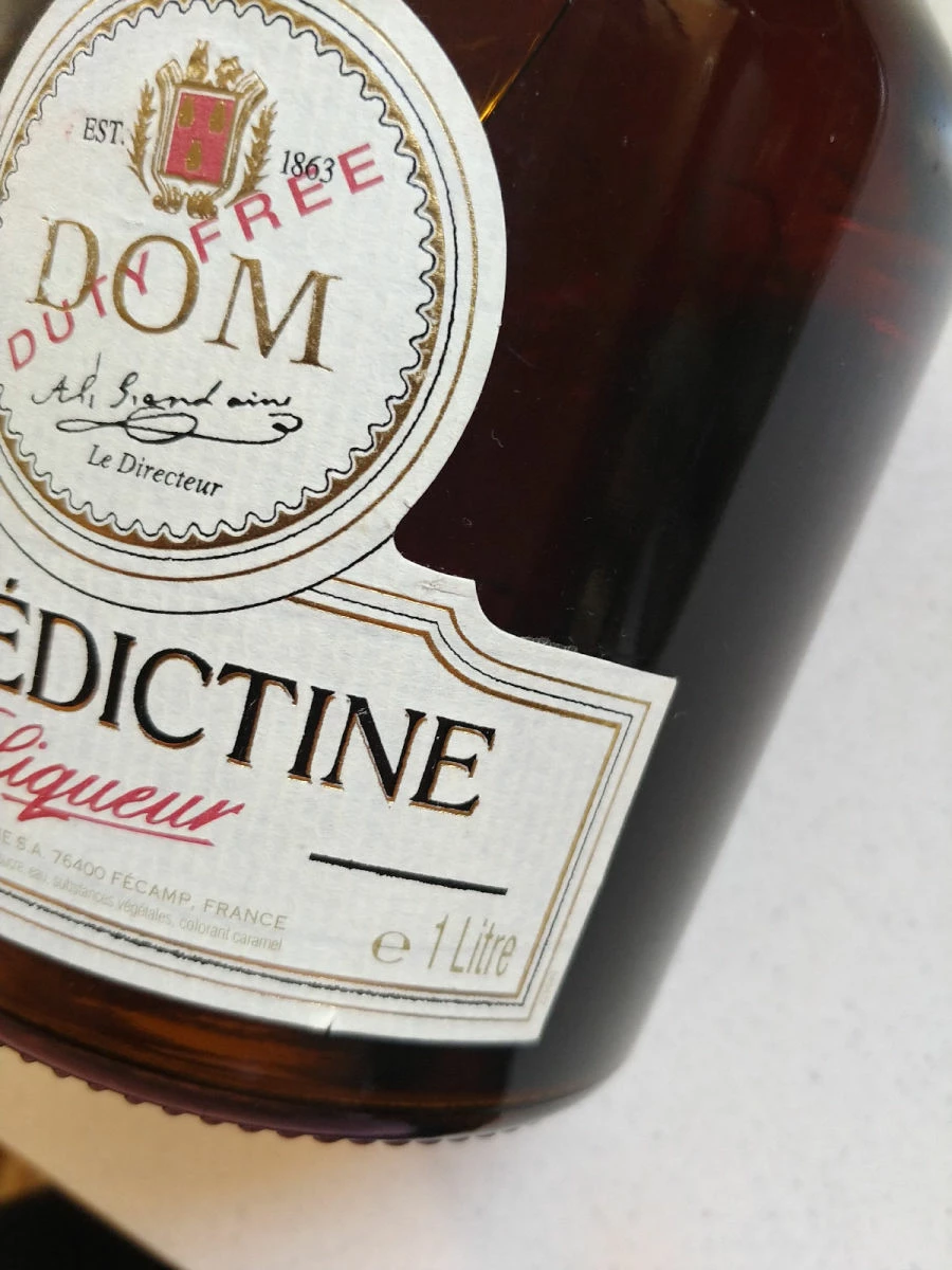 Vendora Λικερ Benedictine (old Label) 1 λιτρο - Image 4