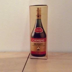 Vendora Κλειστή Συλλεκτική Σφραγισμένη φιάλη Brandy 5* CAMBAS 750ml 40% Alc