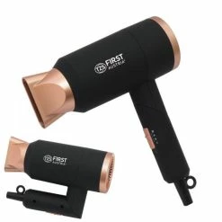 Vendora ΠΙΣΤΟΛΑΚΙ ΜΑΛΛΙΩΝ ΤΑΞΙΔΙΟΥ ΜΕ 2 ΤΑΧΥΤΗΤΕΣ, 2 ΕΠΙΠΕΔΑ ΘΕΡΜΟΤΗΤΑΣ ΚΑΙ ΙΟΝΙΣΤΗ 1800 W