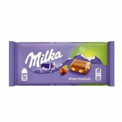 Vendora ΣΟΚΟΛΑΤΑ MILKA WHOLE HAZELNUTS 100gr