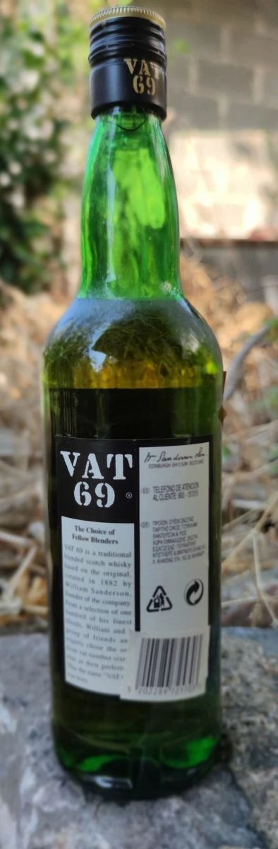 Vendora Vat 69 Scotch Whisky του 1980 σφραγισμένο - Image 2