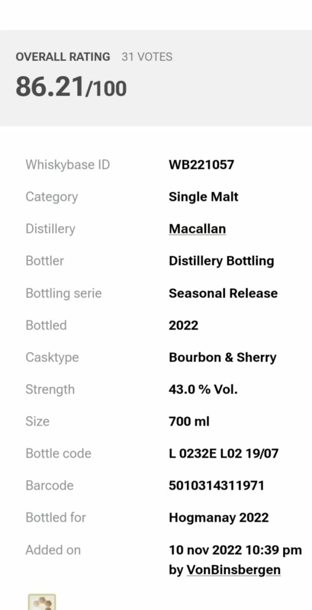 Vendora MACCALAN NIGHT OF EARTH - Image 2