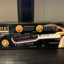 Vendora KEMEI Σφραγισμένη Θερμαινόμενη ηλεκτρική χτένα 30W