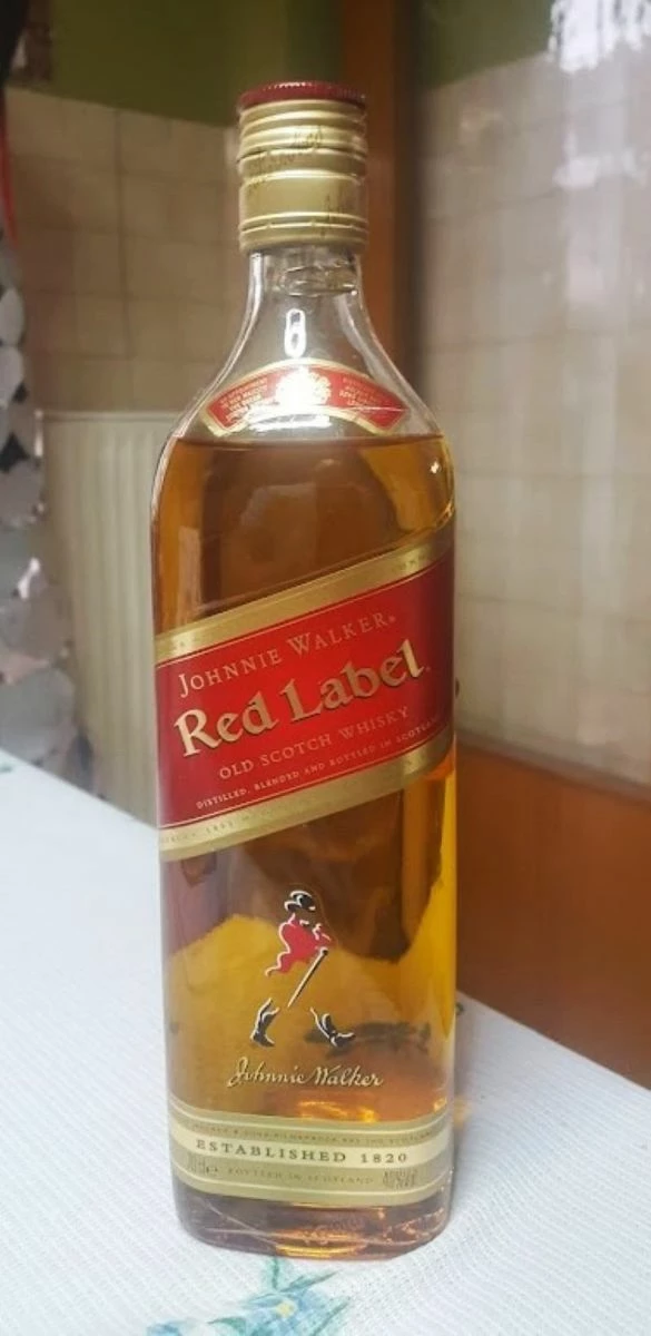 Vendora Johnnie Walker Red Label Old Scotch Whisky Δεκαετιας 80' Αχρησιμοποιητο