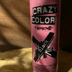 Vendora Χρωμοσαμπουάν - ημιμόνιμη βαφή Crazy Color Black