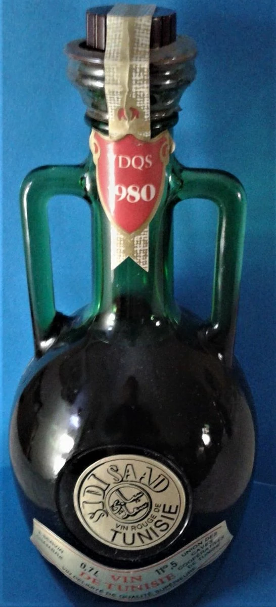 Vendora Κρασί. SIDI SAD VIN ROUGE DE TUNISIE 1980 - Image 2
