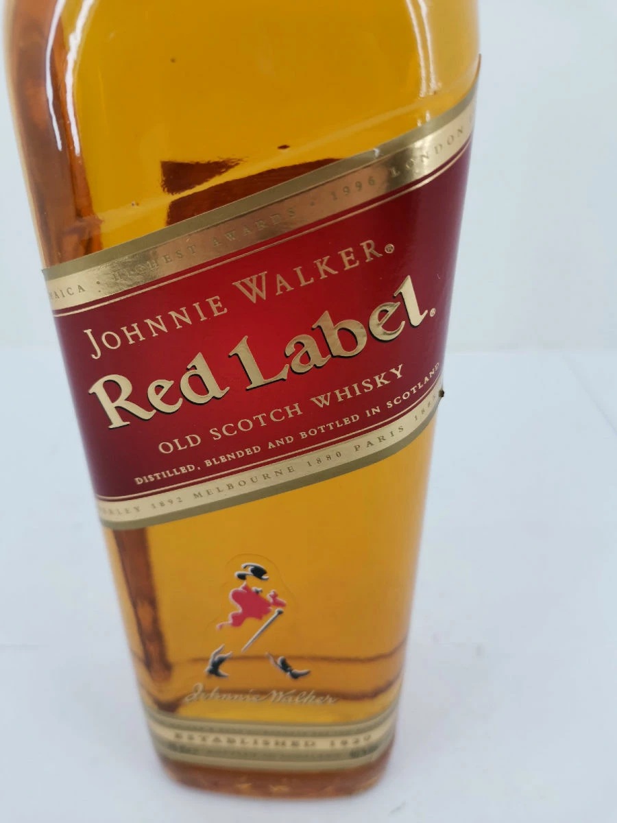 Vendora Μπουκάλι Johnnie Walker Red Label Old Scotch Whisky Εποχής 1980 - Image 3