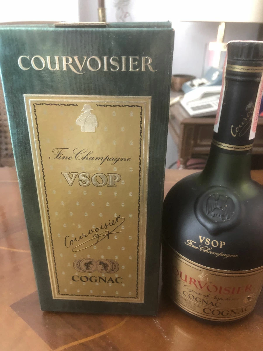 Vendora Κονιάκ Courvoisier Παλαιό 1970 σφραγισμένο διατηρημένο τελεια - Image 2