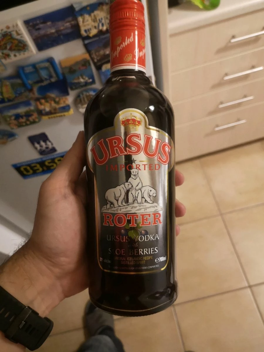 Vendora 2 μπουκάλια Ursus Roter σετ