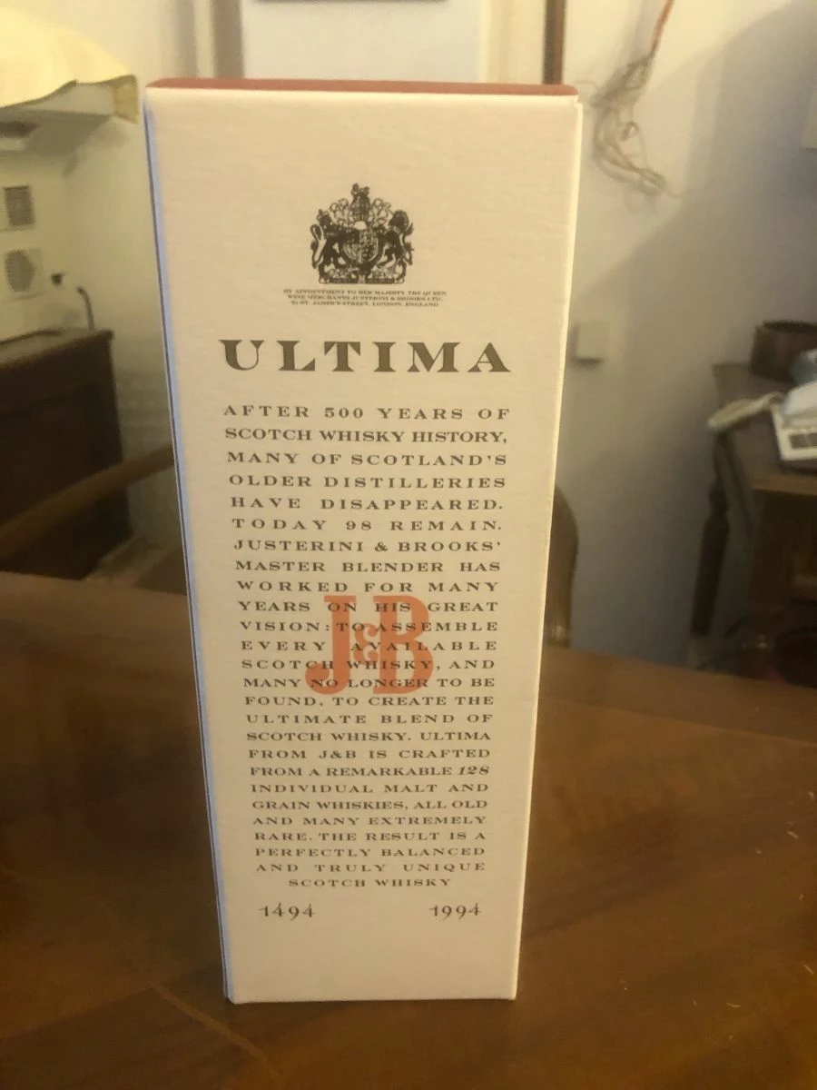 Vendora Ουισκυ ULTIMA Blended απο όλα μαζί τα 128 Malts που υπήρχαν καποτε - Image 3