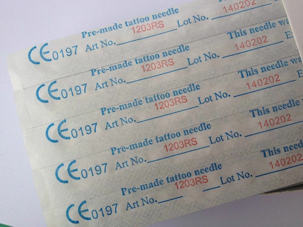 Vendora 50 Επαγγελματικες Βελονες Μιας Χρησης Τατουαζ 1203RS - Image 3