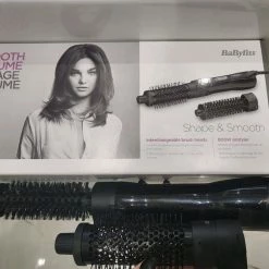 Vendora Babyliss Airstyler 800W SHAPE AND SMOOTH για όγκο με δύο κεφαλές και το κουτί του. Καινούργιο.