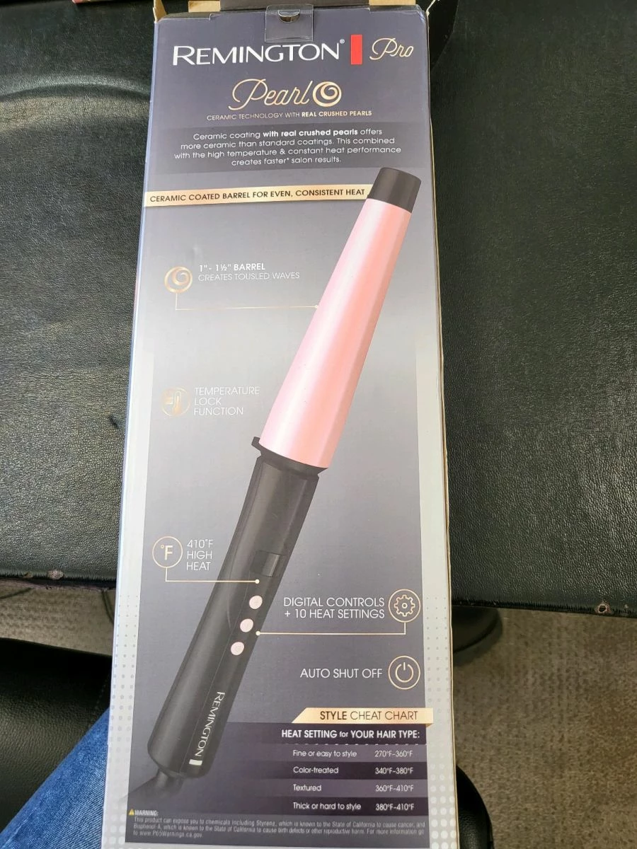 Vendora Ψαλίδι μαλλιών για μπούκλες Remington Pro, κεραμικο, καινούριο που δεν έχει χρησιμοποιηθεί - Image 2