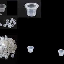 Vendora 100 Καπακια Για Μελανια Τατουαζ Μεσσαιου Μεγεθους