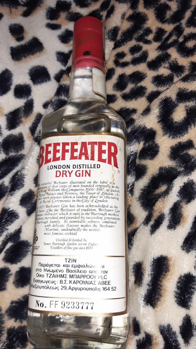 Vendora BEEFEATER GIN απο το 1992 σφραγισμενο - Image 2