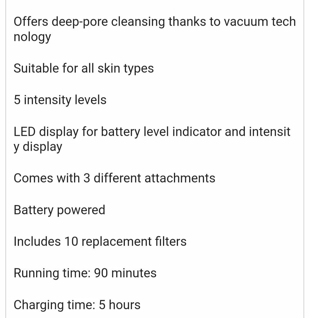 Vendora SANITAS συσκευή καθαρισμού πόρων - Image 4