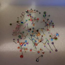 Vendora 100 Επαγγελματικα Υποαλλεργικα Σκουλαρικια Piercing Για Ολα Τα Σημεια του Σωματος