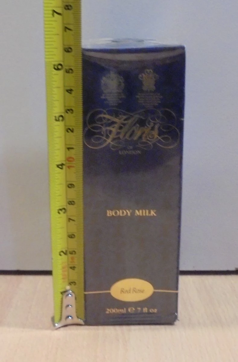 Vendora Floris Red Rose Body Milk παλιό Αγγλικό αρωματικό γαλάκτωμα σώματος 200ml - Image 9