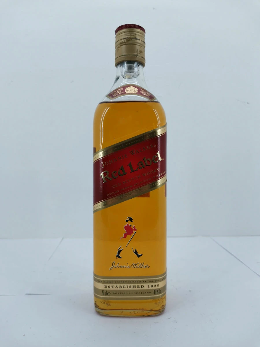 Vendora Μπουκάλι Johnnie Walker Red Label Old Scotch Whisky Εποχής 1980 - Image 2