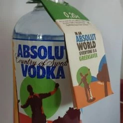 Vendora ABSOLUT VODKA GREENSAVER By K. BHTA ** ΣΦΡΑΓΙΣΜΕΝΗ ΣΥΣΚΕΥΑΣΙΑ / ΣΠΑΝΙΑ ΣΥΛΛΕΚΤΙΚΗ ΦΙΑΛΗ 2008 ΕΚΔΟΣΗ **