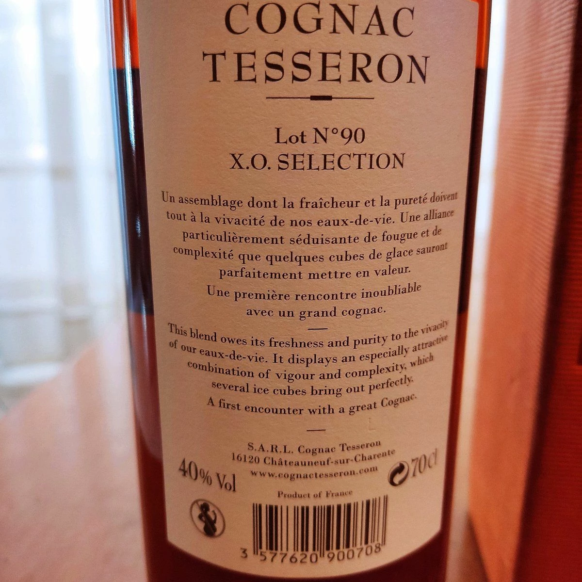 Vendora Cognac TESSERON N90 XO - Image 2