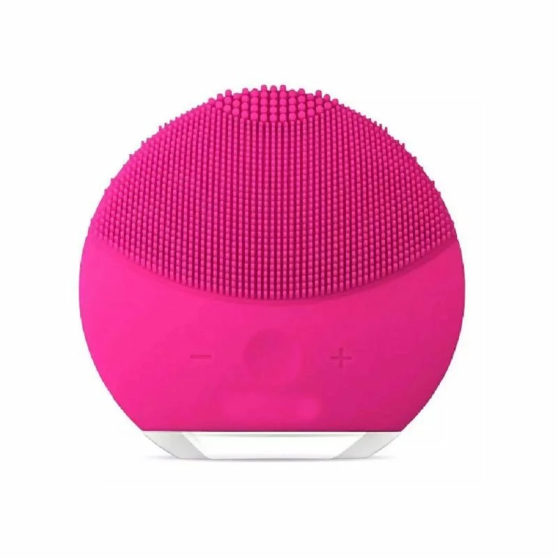 Vendora Βουρτσάκι Καθαρισμού Προσώπου από Σιλικόνη Forever Mini – Lina Care – Fuchsia