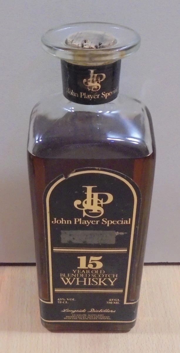 Vendora John Player Special Scotch Whisky 15 ετών 750ml δεκαετίας '70 - Image 3